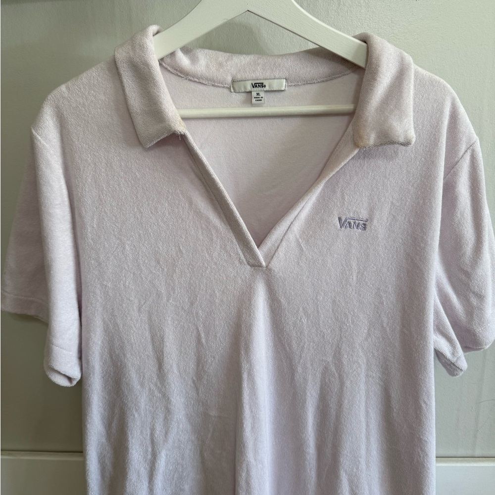 Vans Light Purple Polo Mini Dress - Picture 2 of 4
